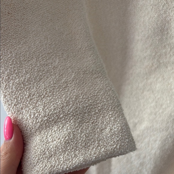 ZARA Elegant Cream One-Shoulder Dress XS - Picture 7 of 10